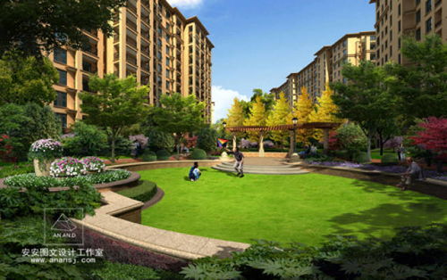 打造理想庭院 真實(shí)園林景觀效果圖在建筑工程設(shè)計(jì)中的關(guān)鍵作用